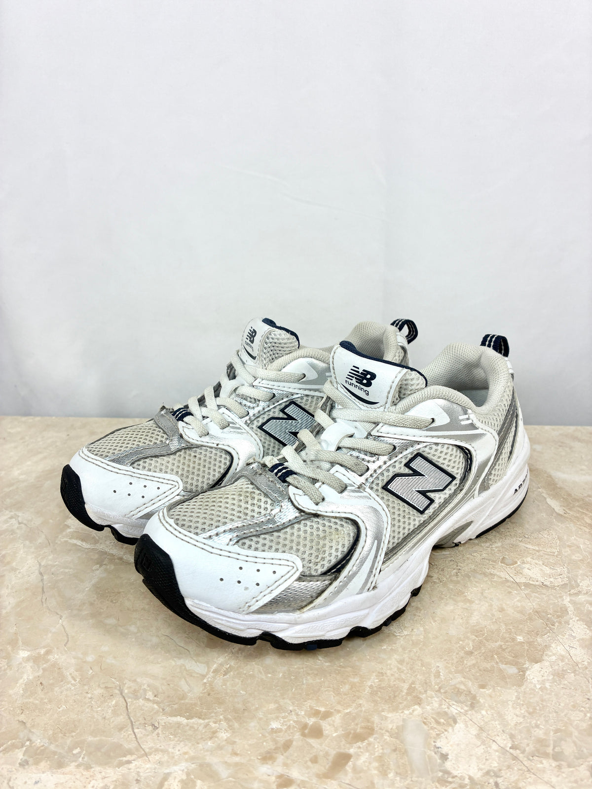 New Balance 530 SB1 Argent Blanc Size 32