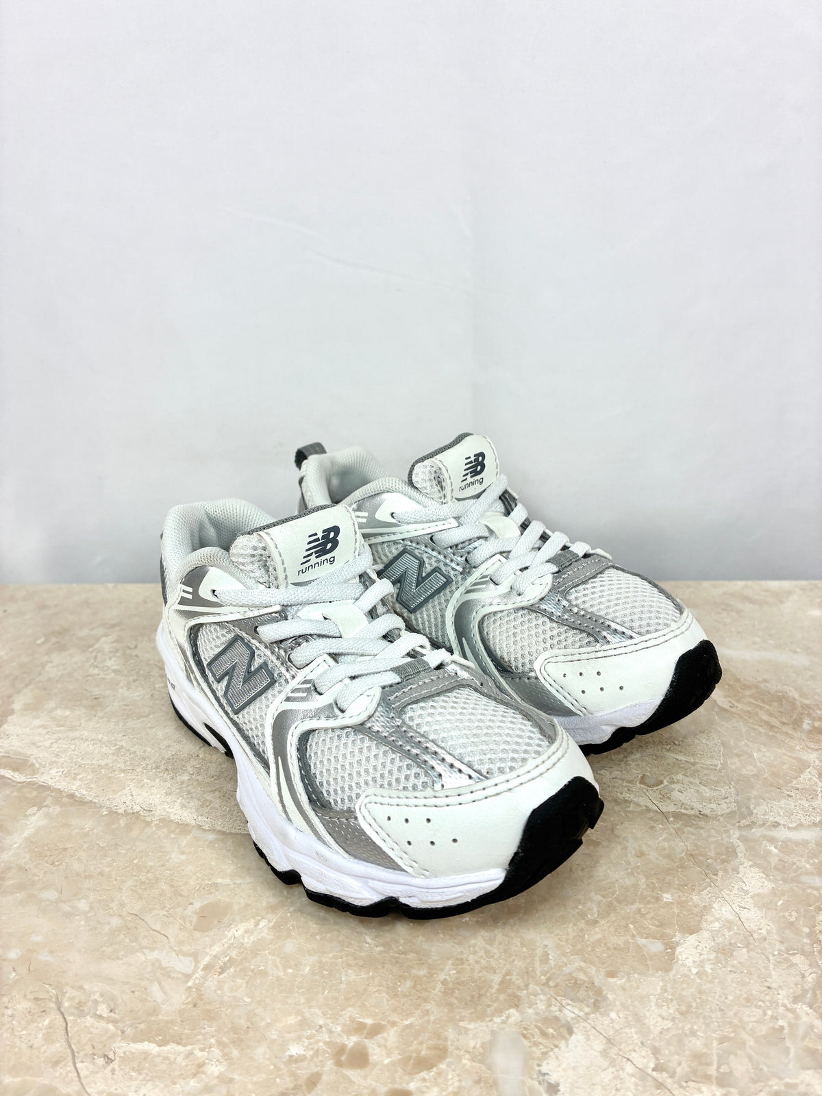 New Balance 530 AD Argent Blanc Size 28