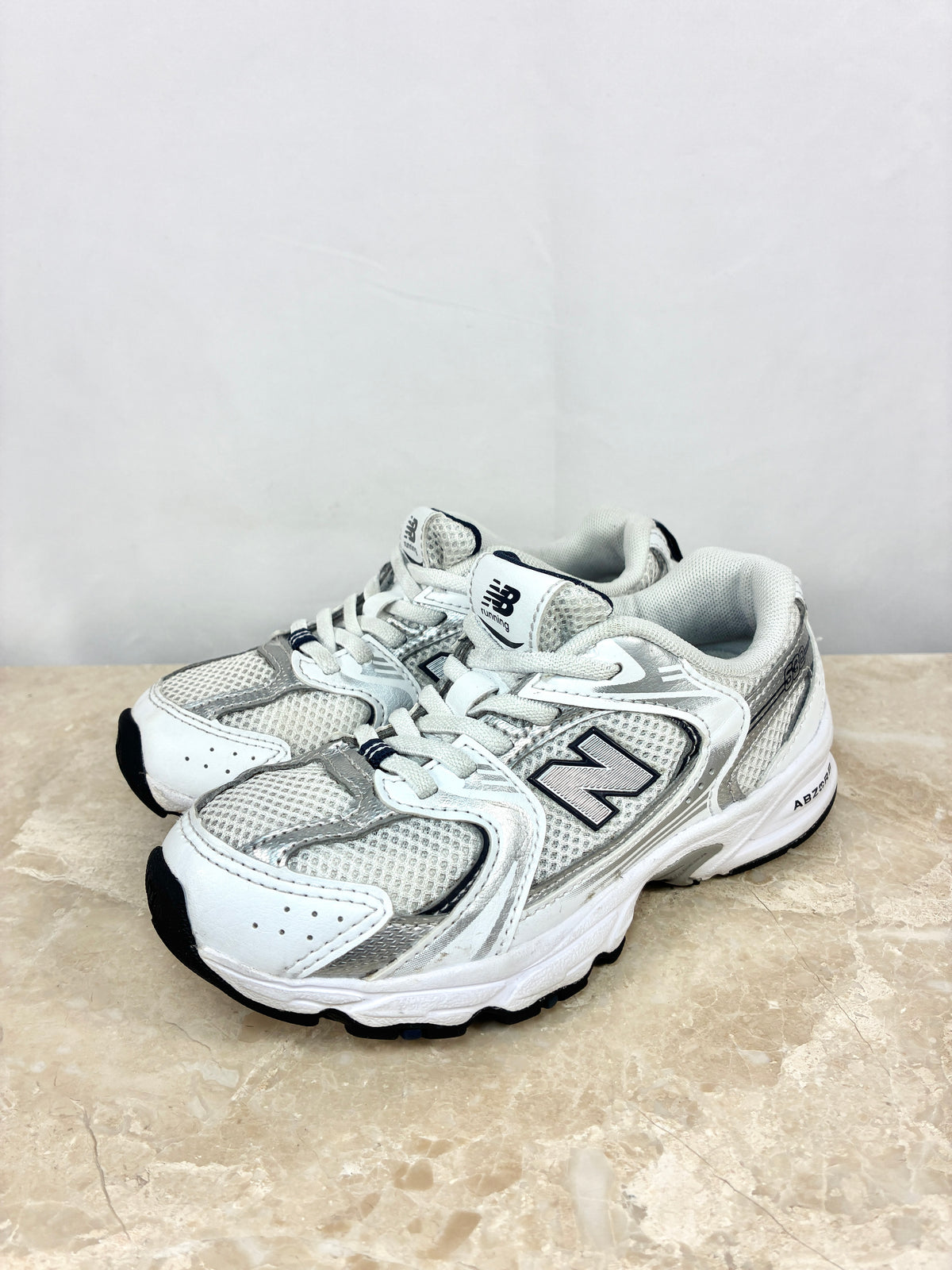 New Balance 530 SB1 Argent Blanc Size 30